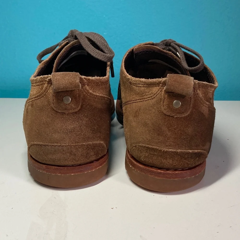 Timberland Boot Company Mens Size 9 Brown Suede Lace Up Oxfords